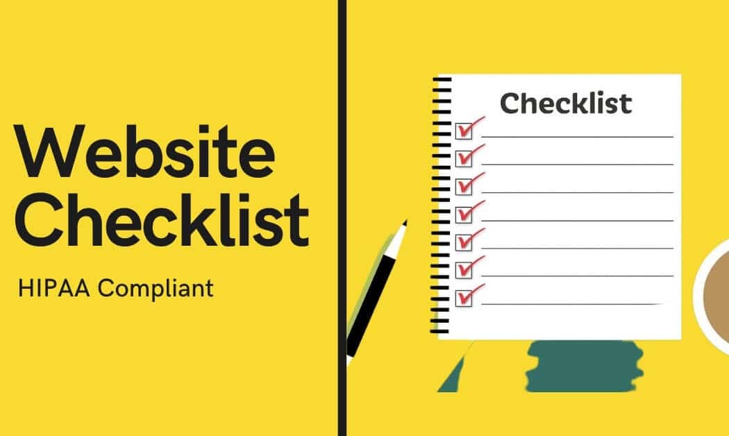 HIPAA Compliant Website Checklist
