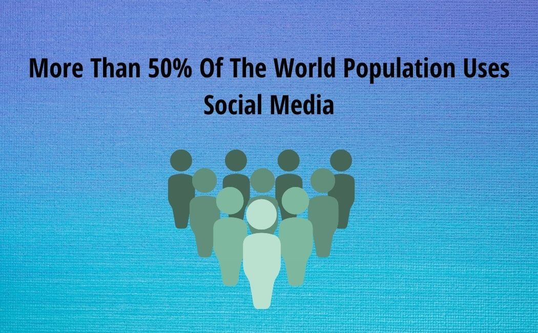 more than half of the world's population uses social media
